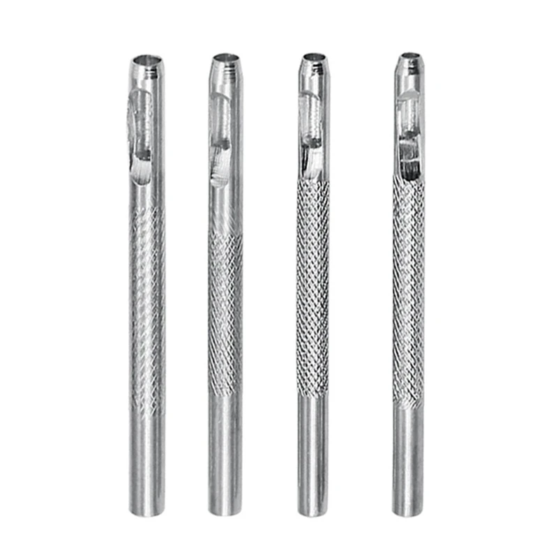 Perforateur de trou en cuir amélioré rond en acier en cuir artisanat poinçon trou creux Cutter E65B