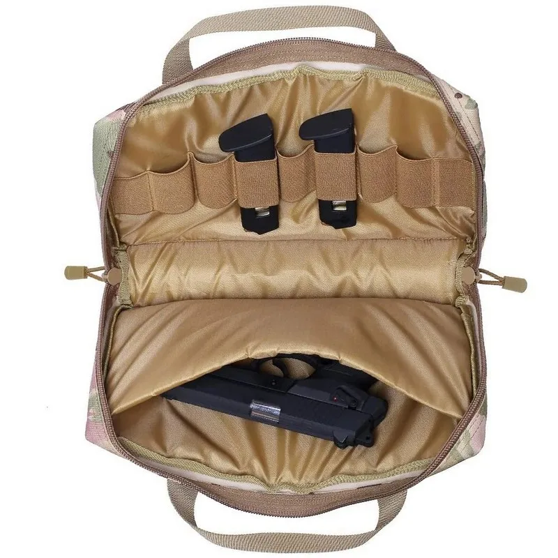 Outdoor Gun Carry Bag EDC Tool Pouch Hunting Accessories Magazine Pouch Holder Pistol Handgun Protection Case Holster image 2