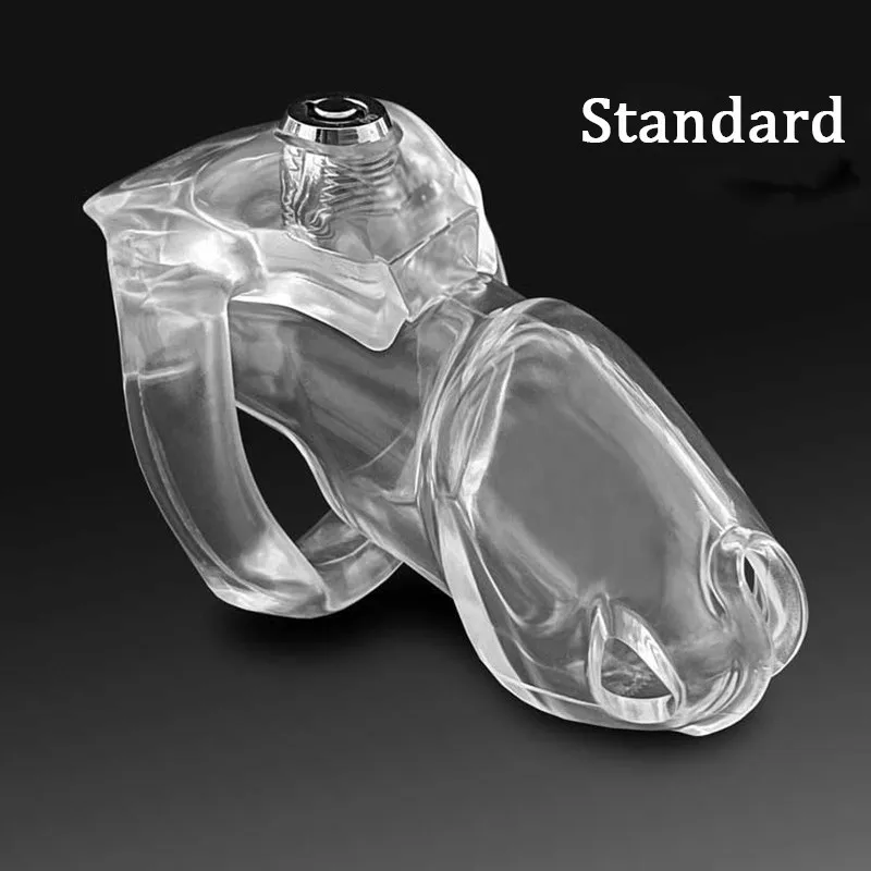 2023 New HT-V5 Click&Lock Male Chastity Device,Cock Cage,Penis Ring,Penis Sleeve,Adult BDSM Fetish Sex Toys For Men Gay