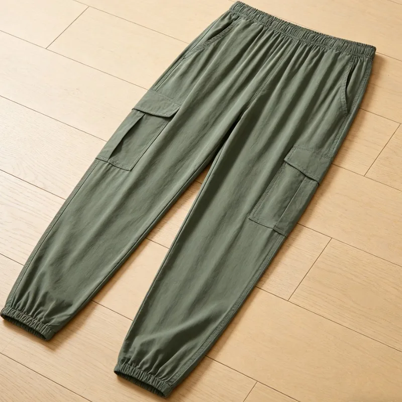 

Мужские повседневные рабочие брюки: модные, с множеством карманов, для активного отдыха, велоспорта, кемпинга, походов, путешествий, спортивные брюки для мужчин