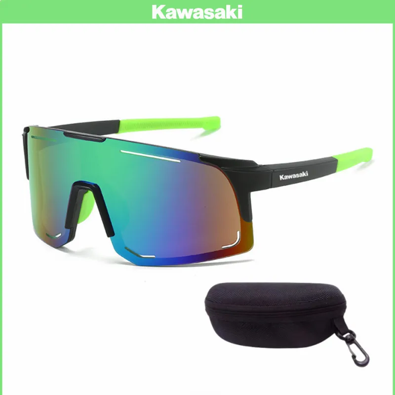 New Kawasaki Outdoor Bicycle Glasses for Men and Women Riding Glasses