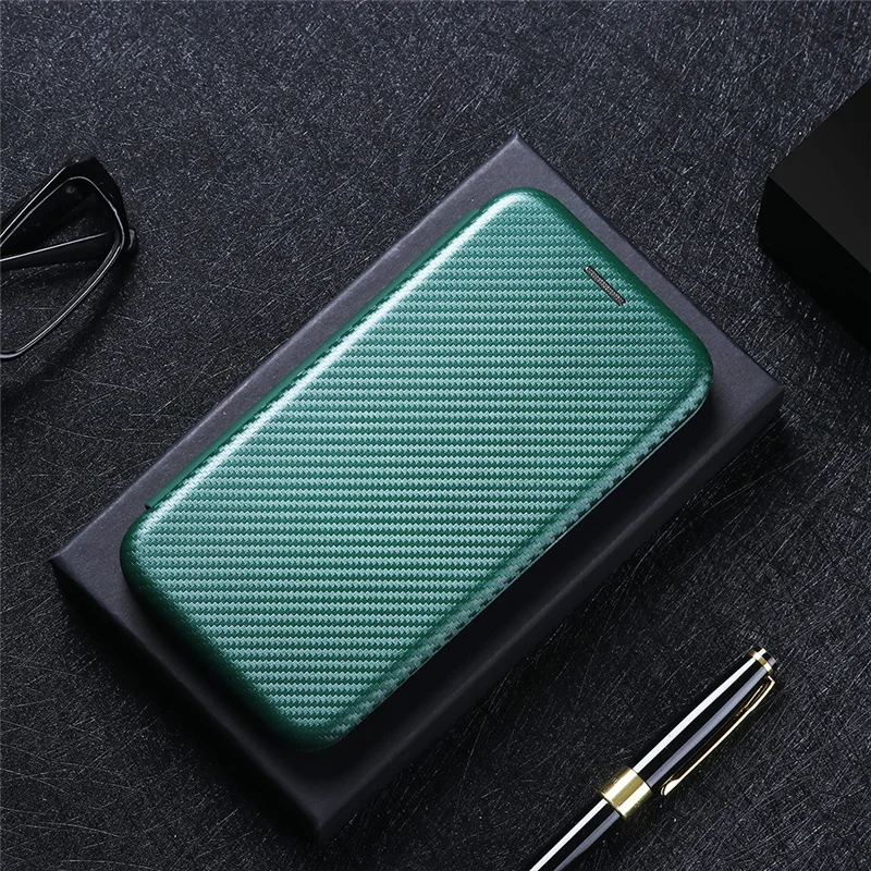 Suitable for Motorola Moto Edge 30 Neo Simple Carbon Fiber Self-Adhesive phone case Moto Edge 30 Lite Flip Magnetic Wallet Case