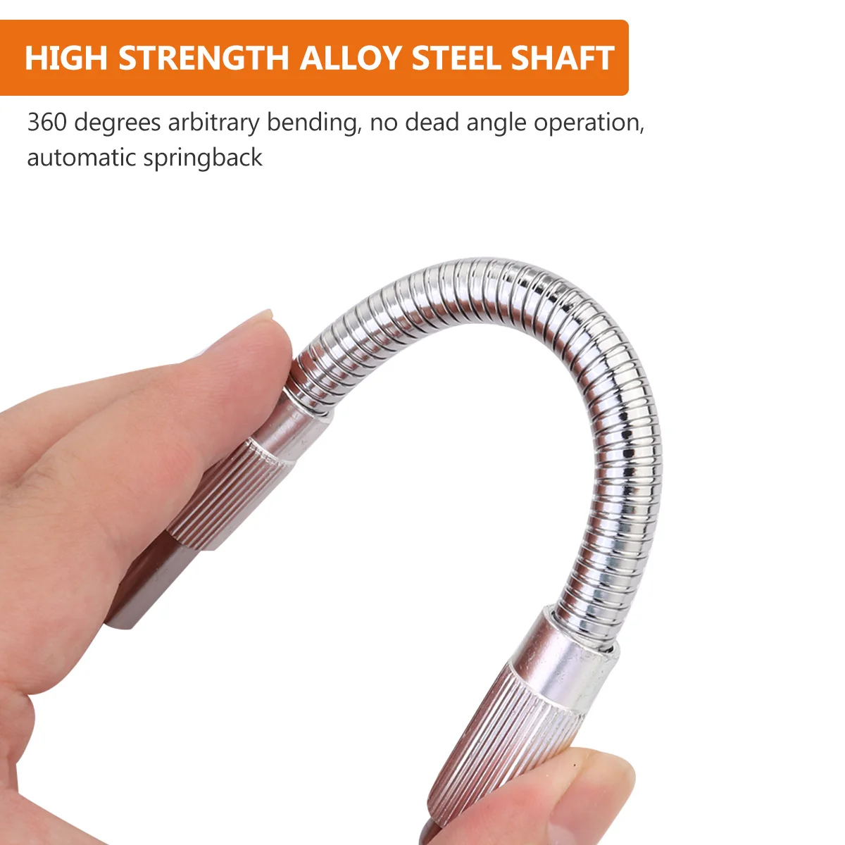 2 قطعة عمود مفك مرن لظرف المثقاب الكهربائي ، محول موصل بت سداسي ، أداة إصلاح المساحات الضيقة ، محرك السيارات #5