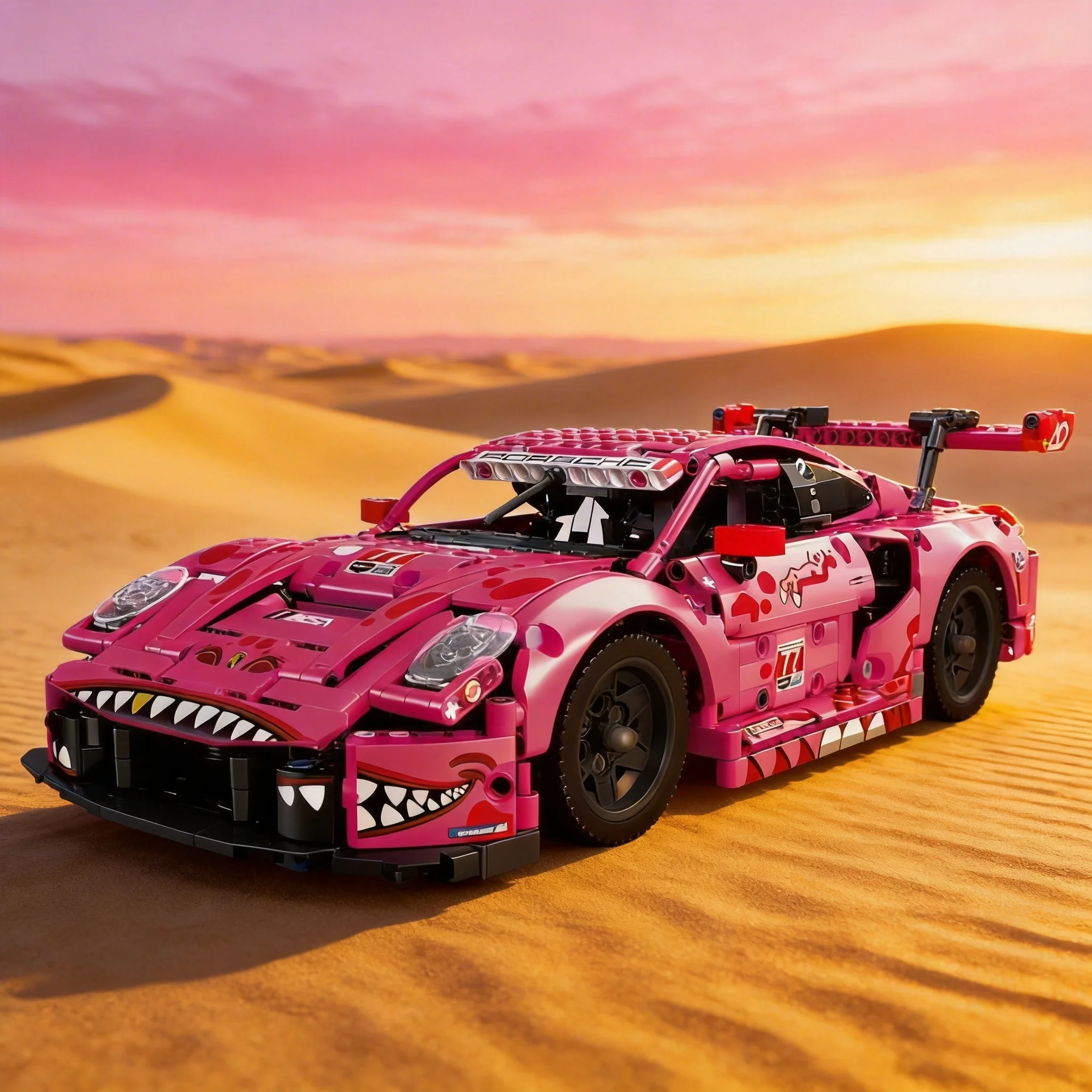 

2026 train new fan sports car building blocks train brick toy dinosaur car MOC display model men and women youth holiday gifts