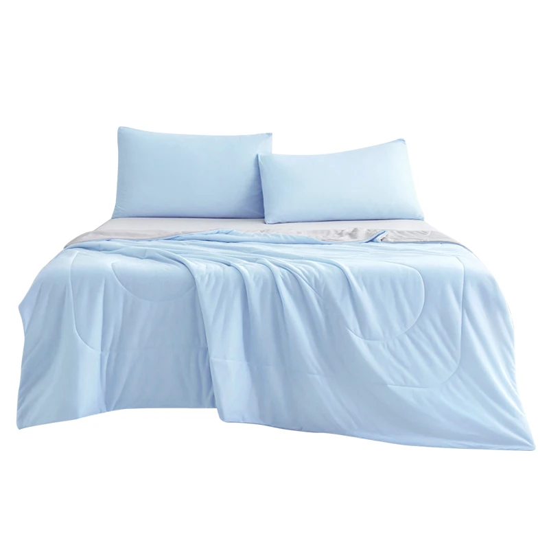 

Cooling Comfort Lightweight and Brethble Quilted Duvet Restful Sleep cooling yrns cool-to-the-touch feel