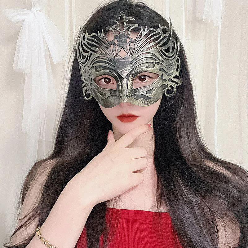 

Vintage Women Masquerade Masks Half Face Princess Venice Fashion Nightclub Party Halloween Christmas Easter Festival Accessories