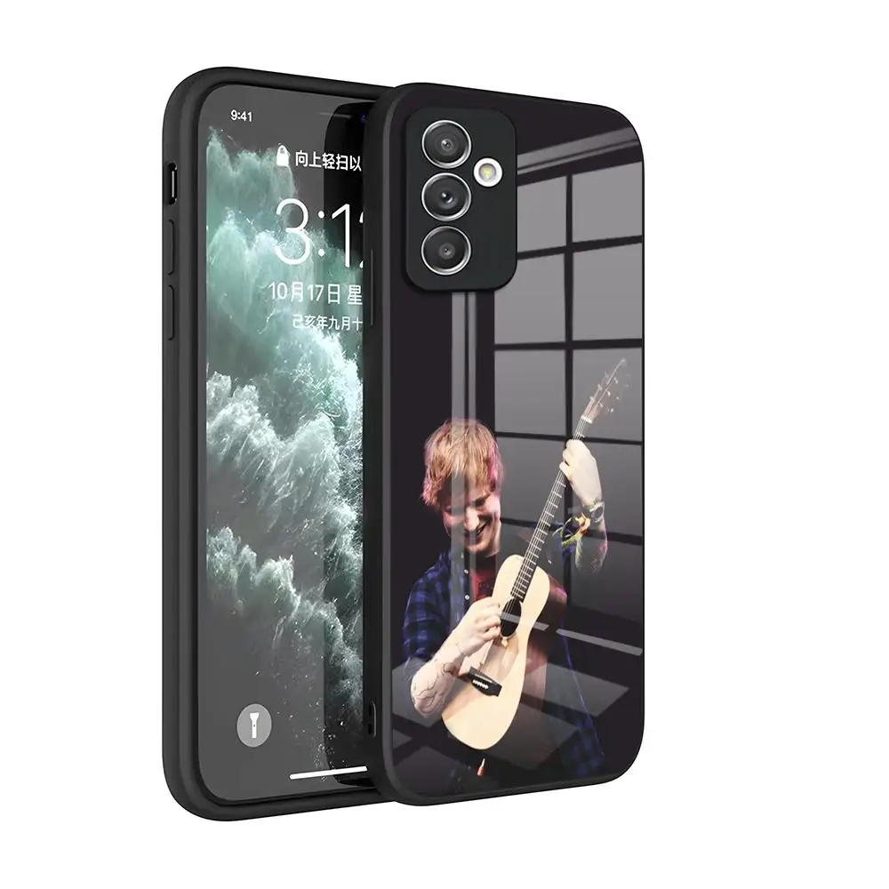 Singer Ed Sheeran Phone Case For Samsung S24 S23 FE Ultra S22 Plus S20 Note 20 Magnetic Wireless Cover