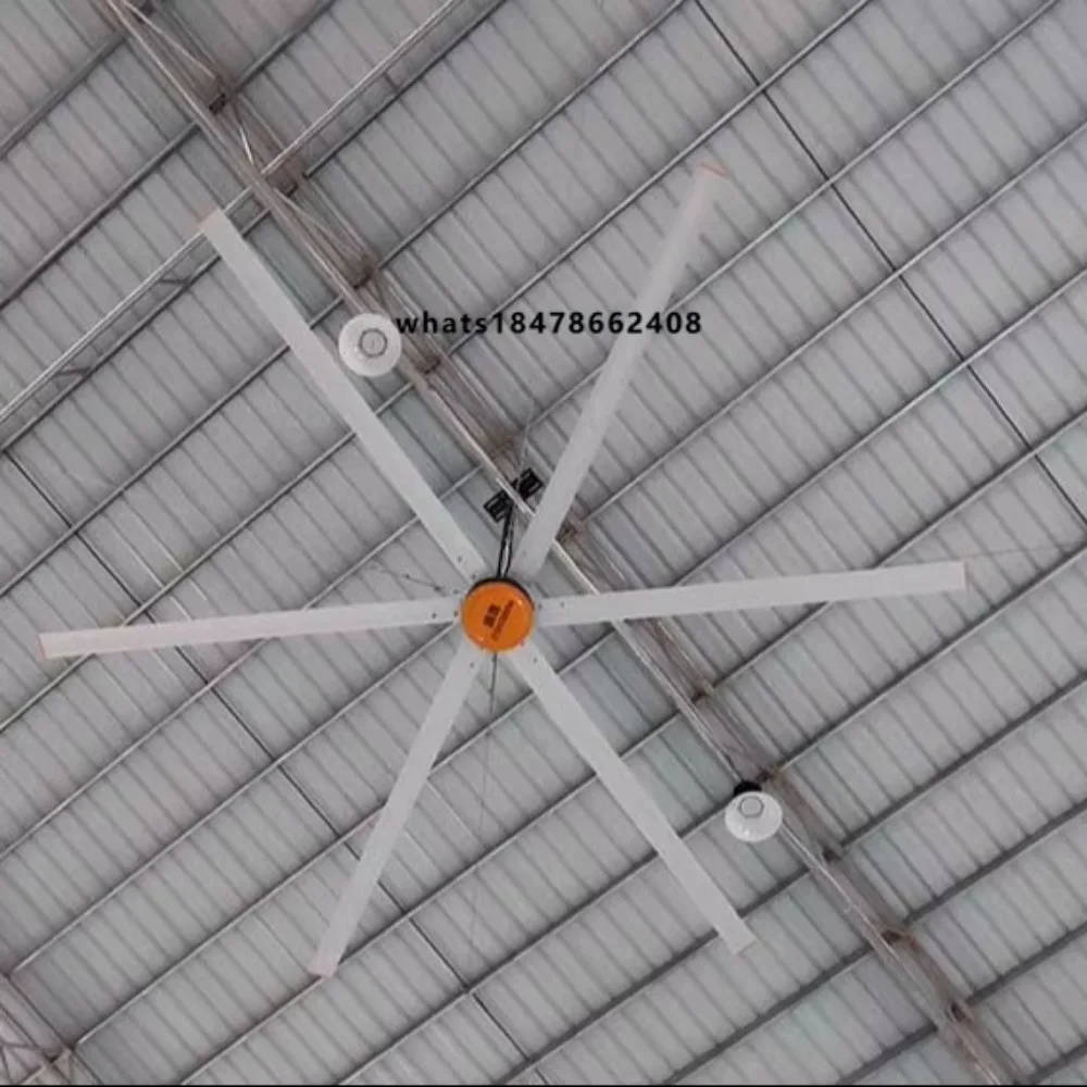 Long Blade 12ft 3.6M Commercial HVLS  Large Ventilation Ceiling Industrial Fan Hvls Fan