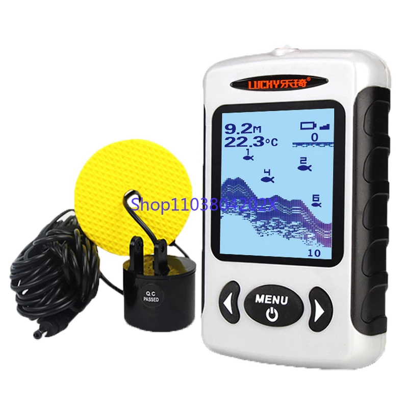 Leqi Fish Finder Ultrasonic Outdoor Fishing Intelligent Detector Gear Fishing Gear HD Visual