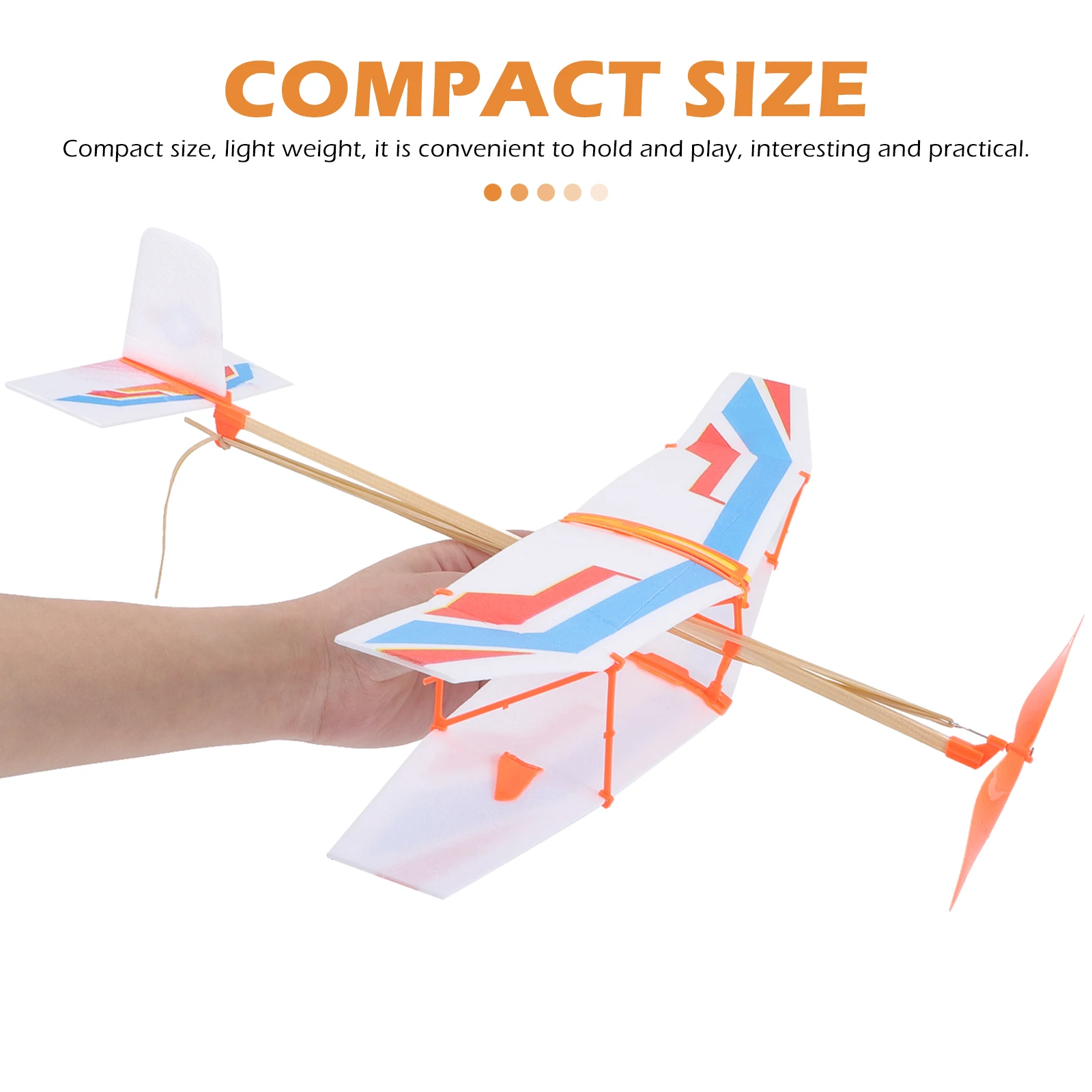 

3Pcs Foam Glider Planes High Band Aircraft Compact Design for Kids Experiment Plaything
