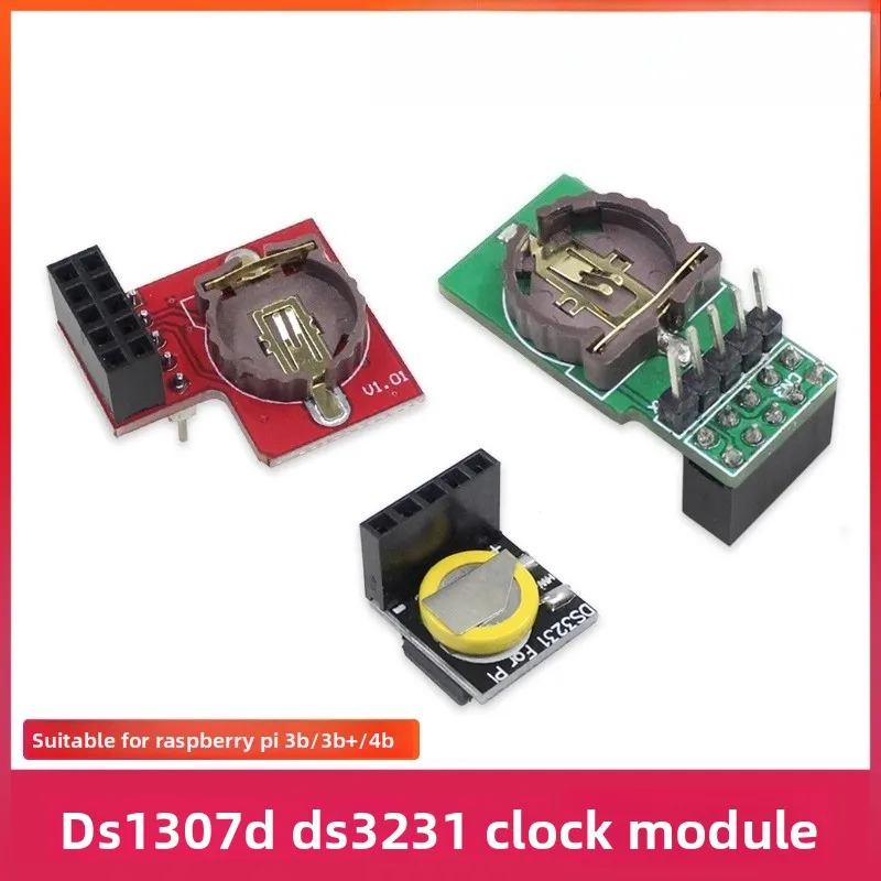 Модуль часов Raspberry Pi RTC DS3231 DS1307 I2C Плата расширения часов реального времени для точной синхронизации Модуль часов Raspberry Pi RTC DS3231 DS1307 I2C Плата расширения часов реального времени для точной синхронизации