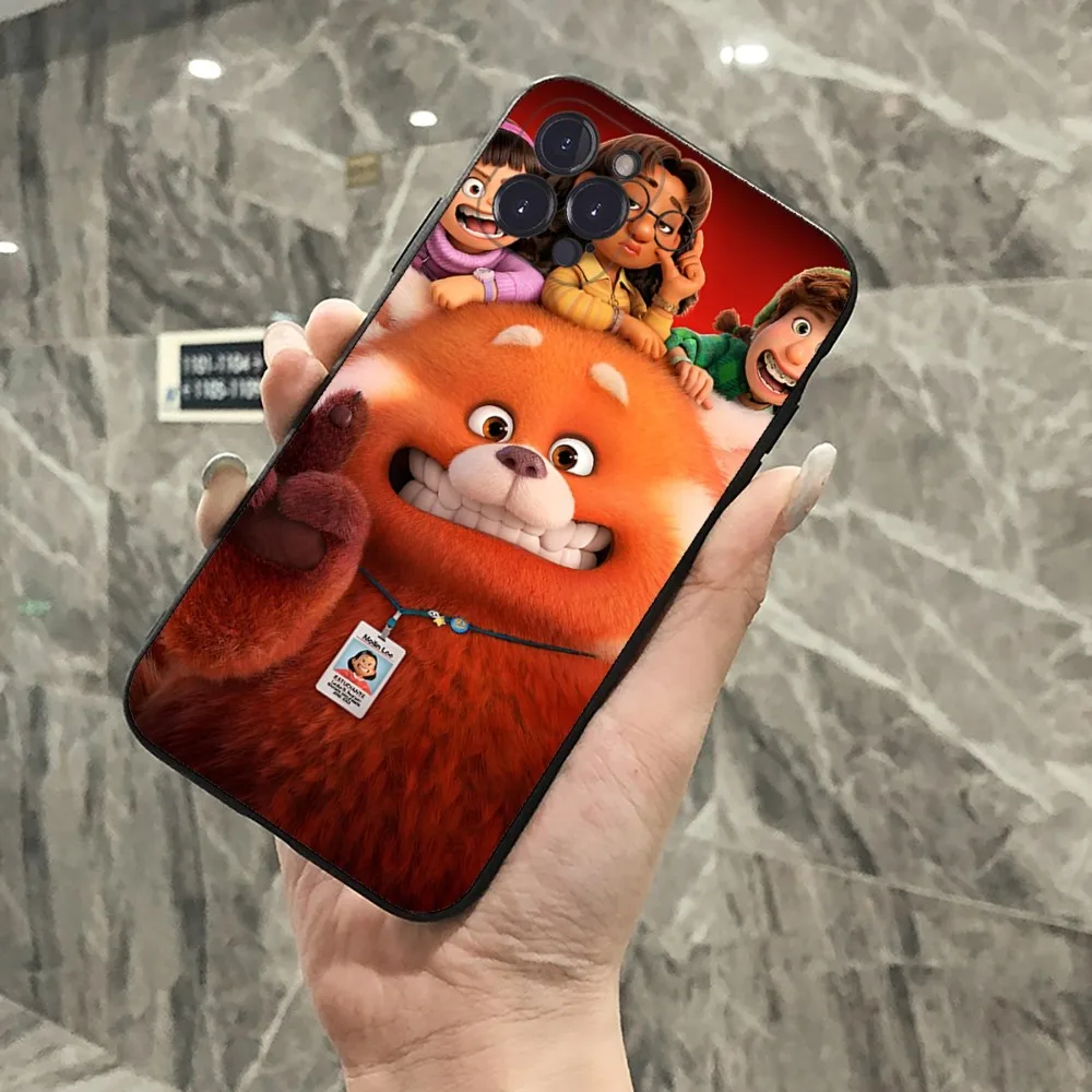 Disney Turning Red Phone Case For iPhone 15 14 11 12 13 Mini Pro XS Max Cover 6 7 8 Plus X XR SE 2020 Funda Shell