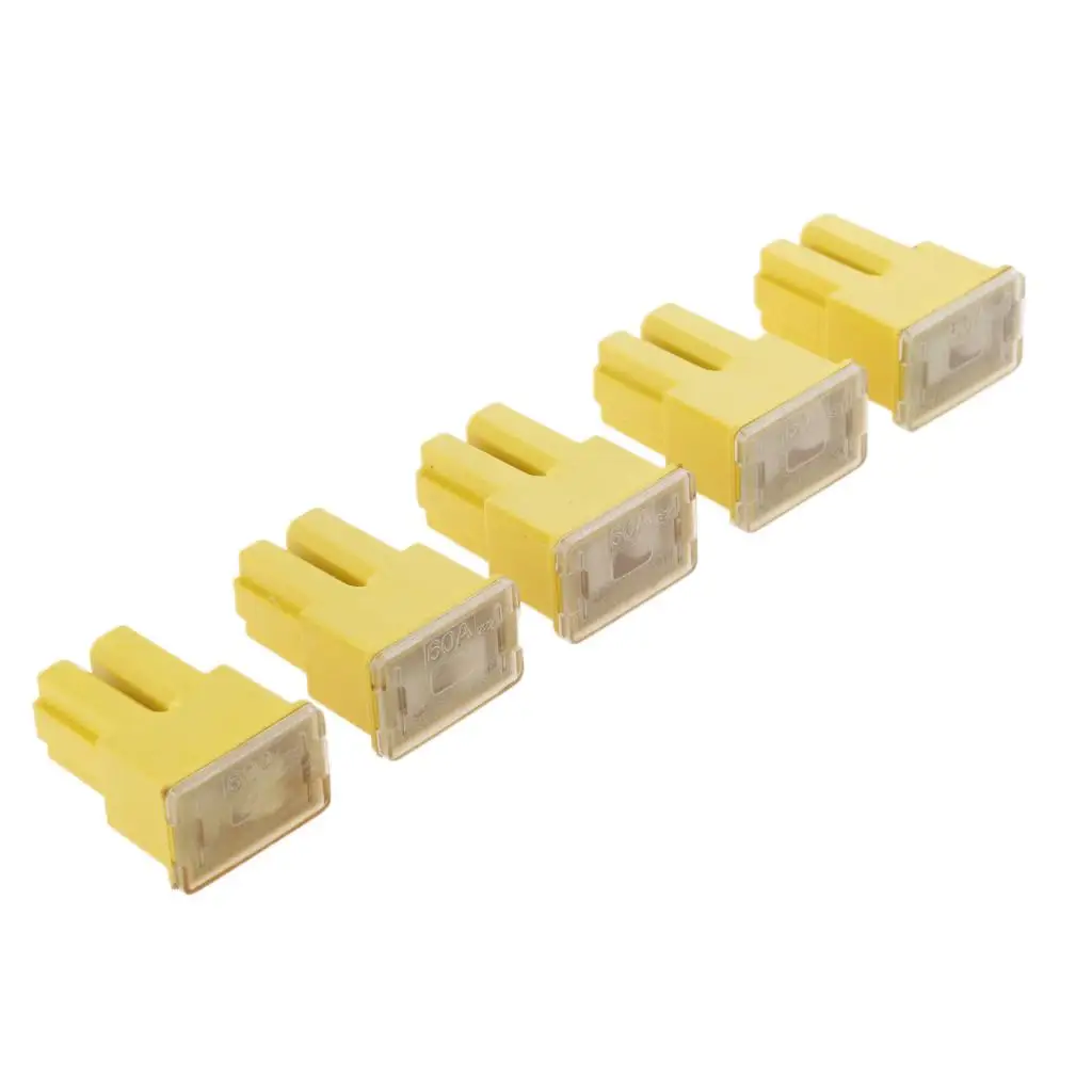 Durable 32V 40AMP Standard Fuses with Inline Box Shaped Holder Automotive Blade Fuse for Car Truck Power Circuit