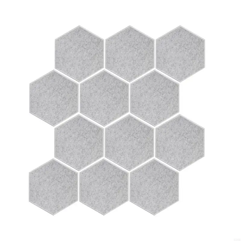 

808F Hexagonal Wall Tiles Sound Absorbing Panels Suitable for Living Room Studios