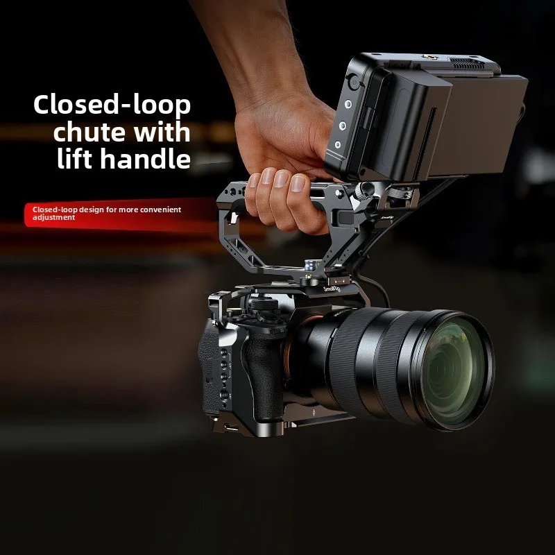 Closed‑Loop Top Handle 5661 – Slide‑Lock System, Aluminum, Silicone Grip, 1/4
