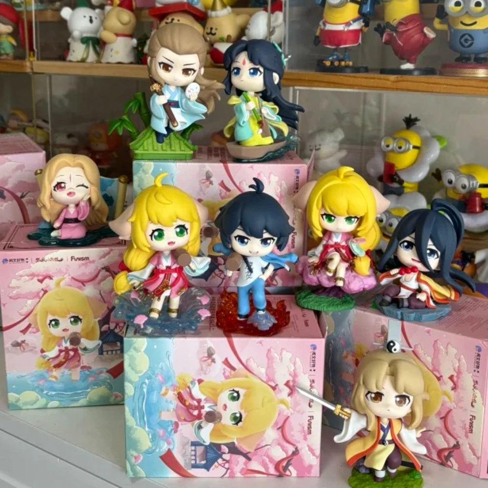 

Лиса Демон Маленькая Красная Девушка Вечная Любовь Слепая Коробка Милая Аниме Кукла Mystery Box Kawaii Фигурка Коллекция Модель Подарки Игрушка