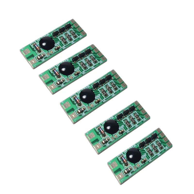 5PCS LED Quick Flashing Light Control Chip 3 Way IC Module Working Voltage 3-12V for RC Aircraft Model Strobing Controlling Part