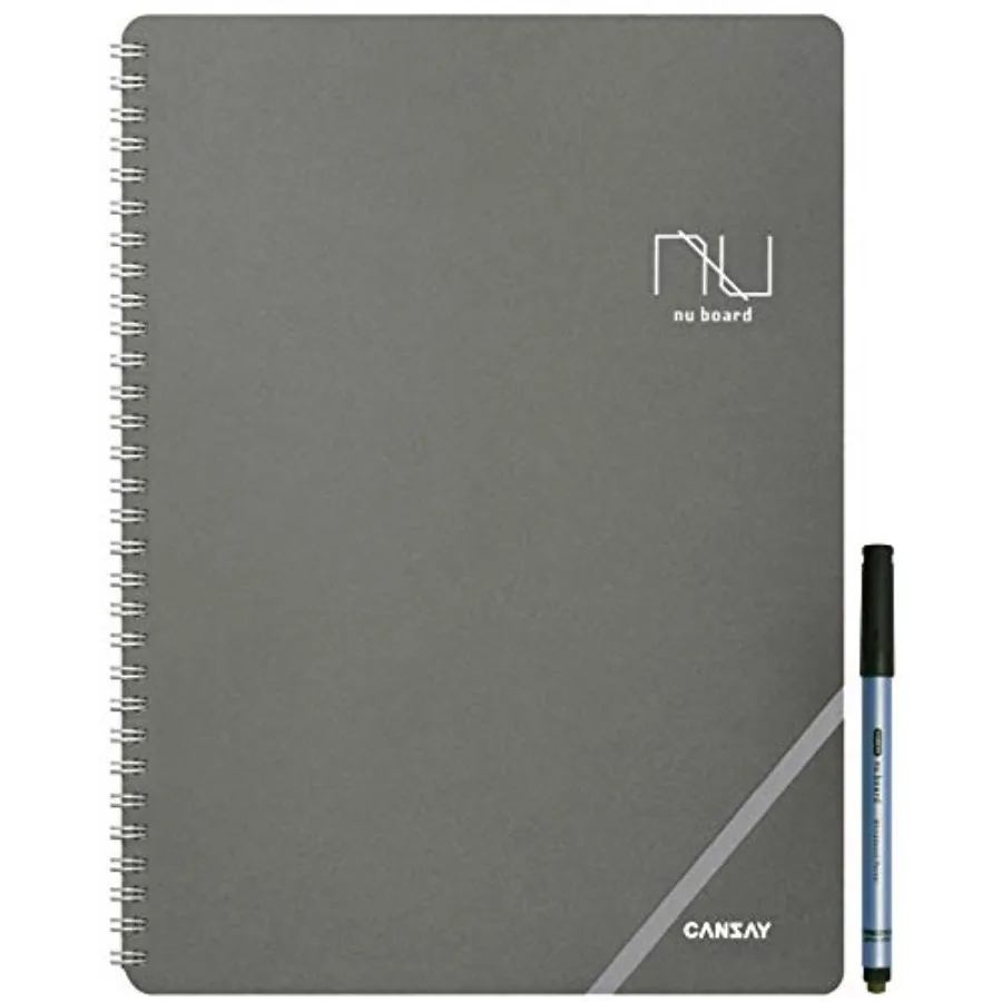 

nu board A4 Size 8.8 x 11.9 inch International Edition NAA404US08 Whiteboard Notebook - Dry Erase Notebook - Environmentally Re