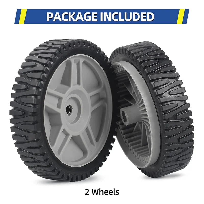 

ABKY-8 Inch Lawn Mower Front Wheels,Replacement For Craftsman AYP–581009202, 193912X460 Pack Of 2