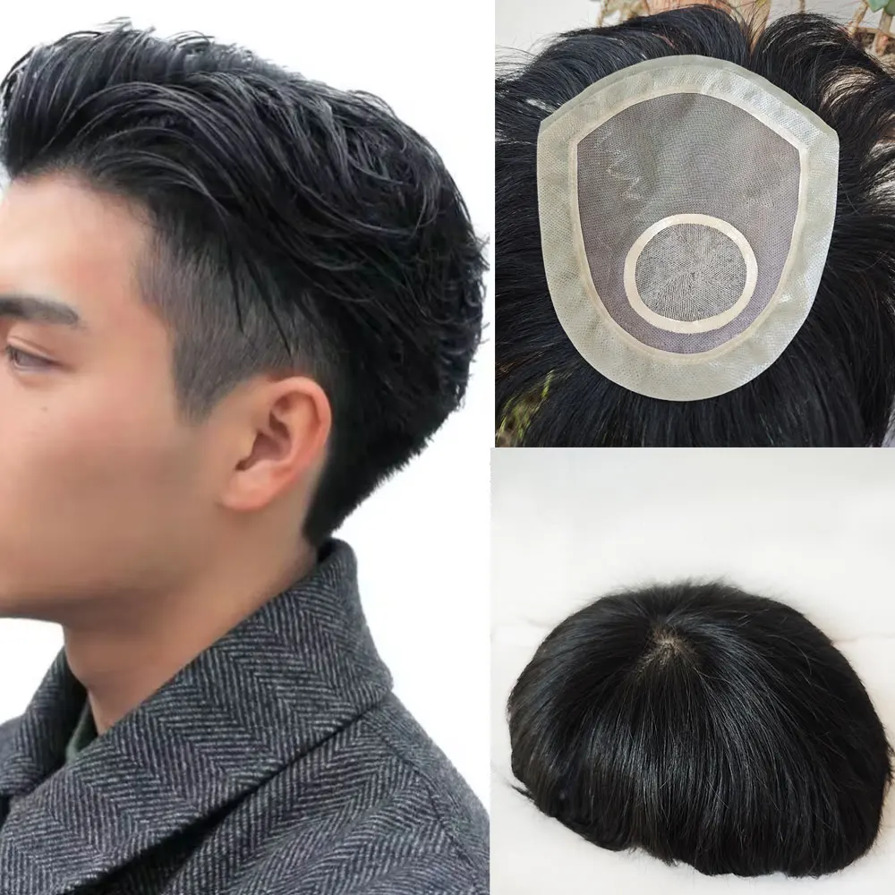 silk-top-base-mono-lace-toupee-for-men-human-hair-man-toupee-short-wigs-5''-straight-hair-replacement-systems-hair-piece-15x17cm