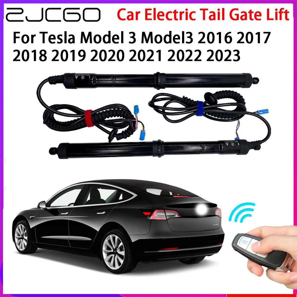 

ZJCGO Car Automatic Tailgate Lifters Electric Tail Gate Lift Assisting System for Tesla Model 3 Model3 2016~2023