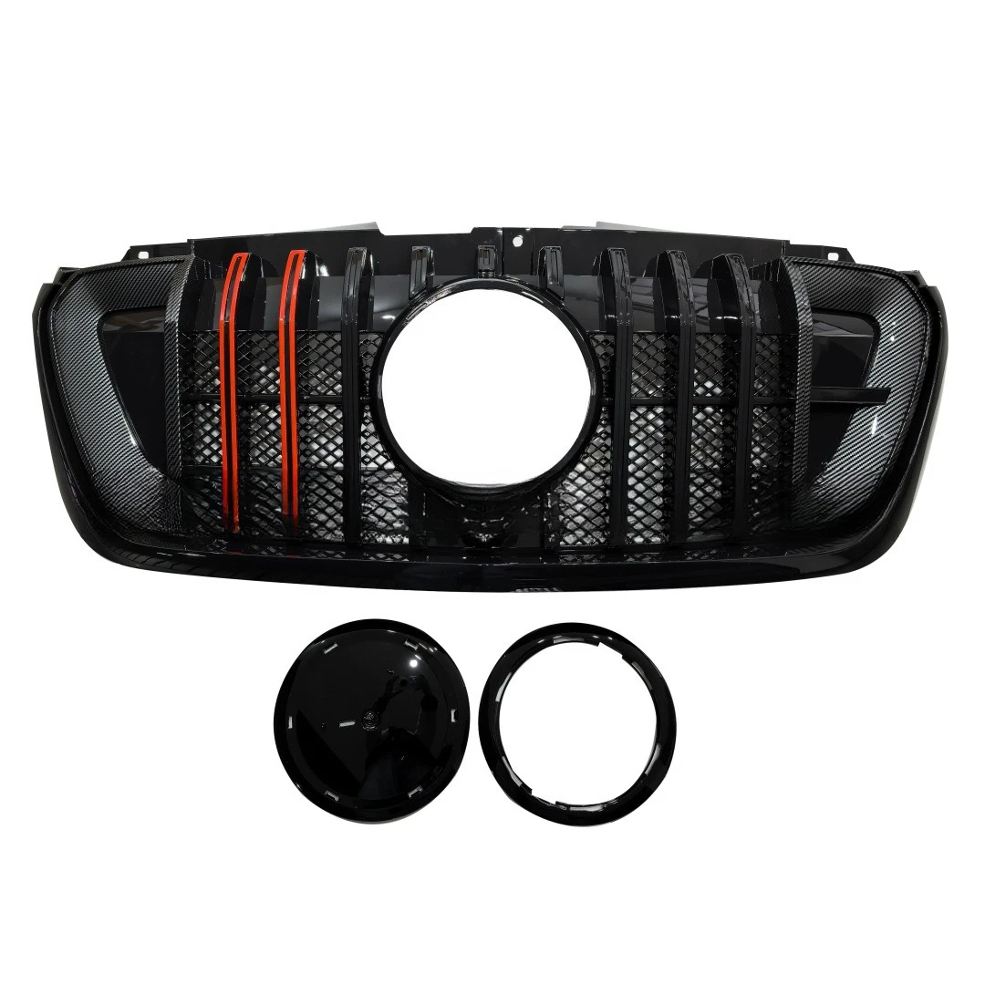 Front Grille for Mercedes Sprinter W907,FOR Brabus Rocket Style, Radiator Cover, Car Mesh Grill, Stylish Upgrade