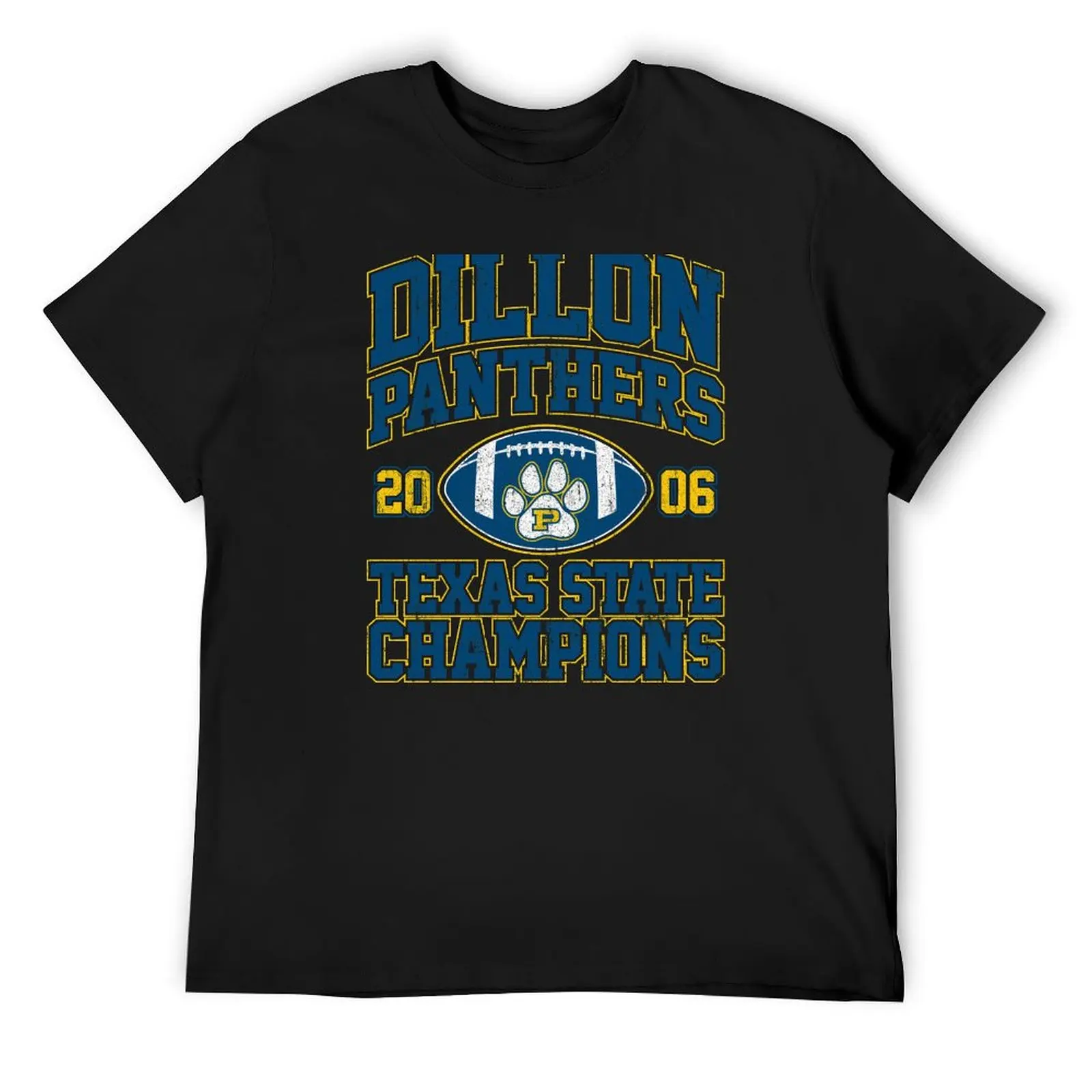 Dillon Panthers Texas State Champions - Friday Night Lights (Variant) T-Shirt hippie clothes oversized compression shirt men