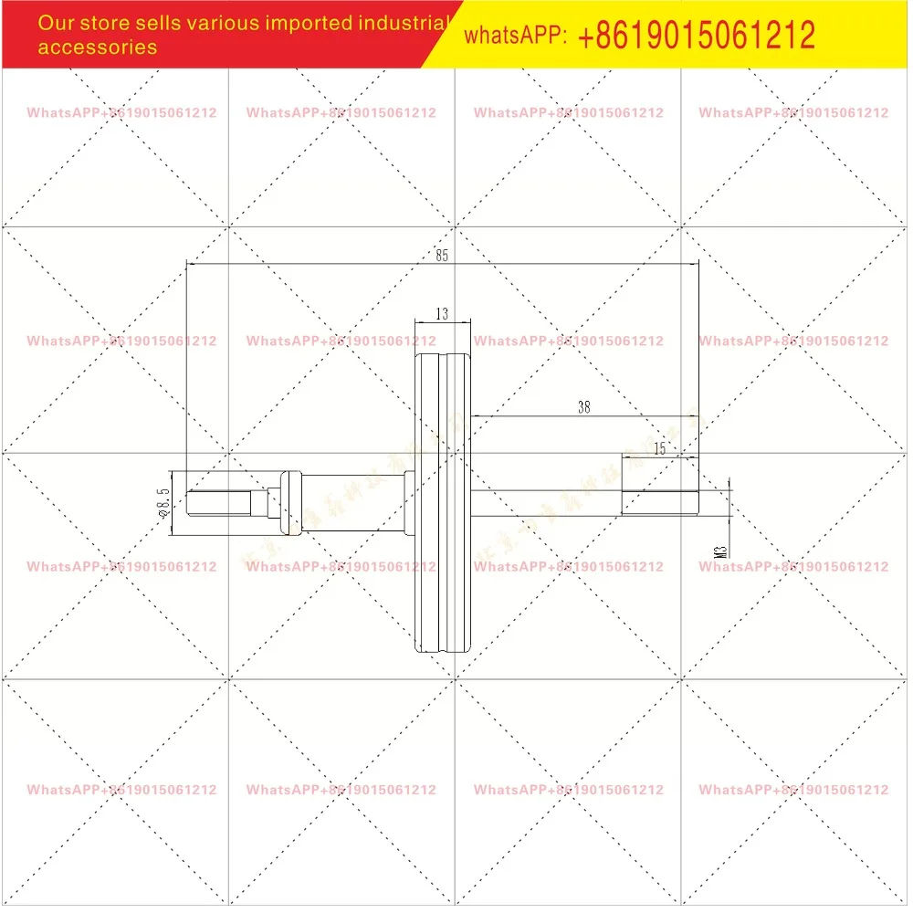 Vacuum CF flange electrode/binding post/ceramic sealing flange/wire feed through CF16 25 35 50