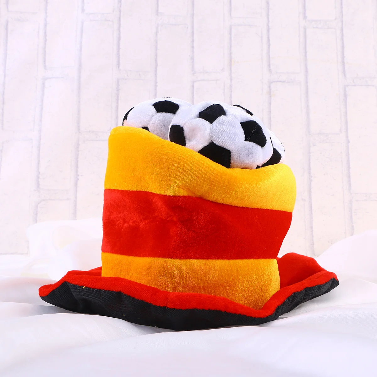

Football Cap Hat Fan Hats Headgear Party Cheerleading Soccer Match Costume Shape Lightweight Comfortable Premium Material
