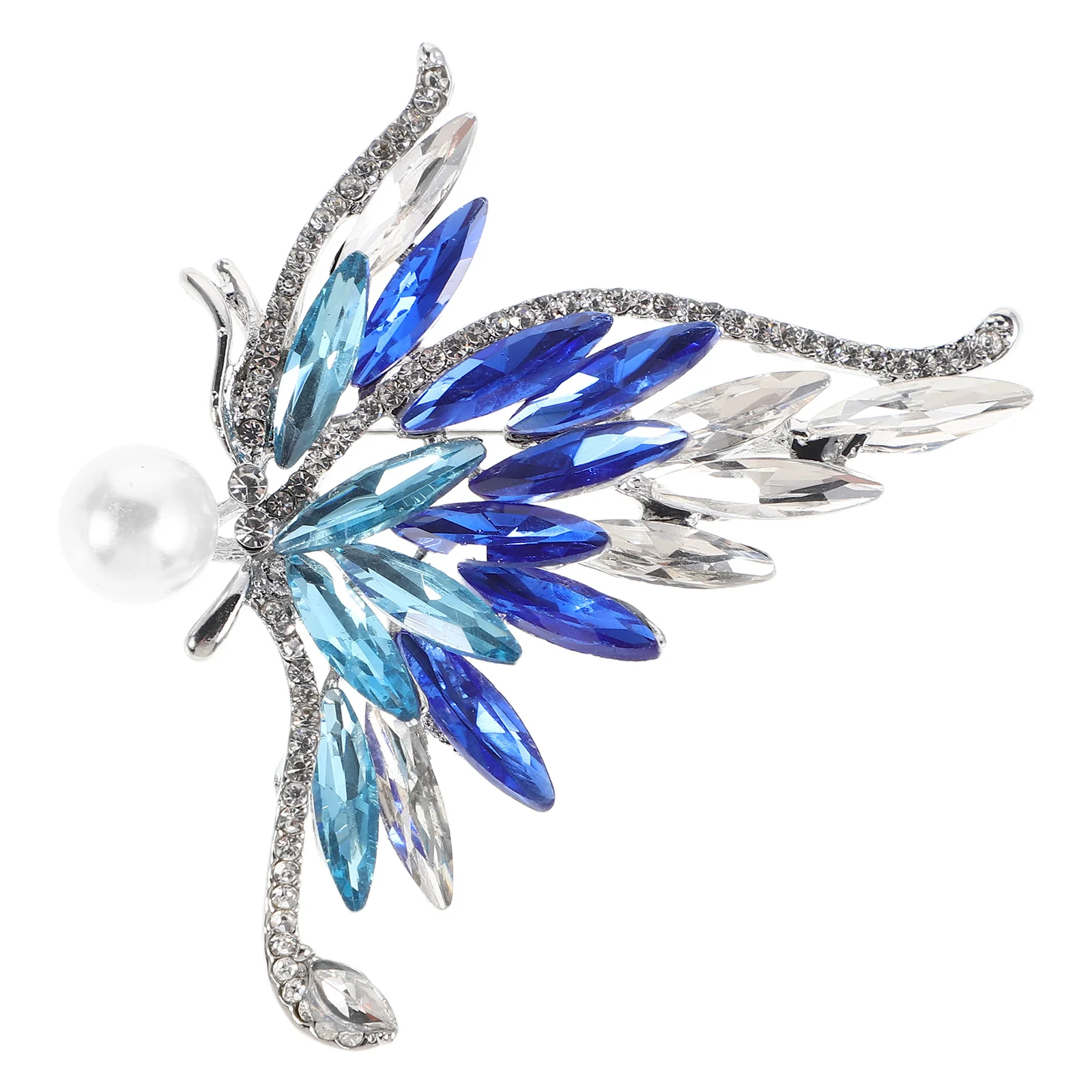 Butterfly Brooch Pin For Women Rhinestone Scarf Pins Insect Brooches Dress Clip Lapel Accessory Sparkle Butterfly Decorations