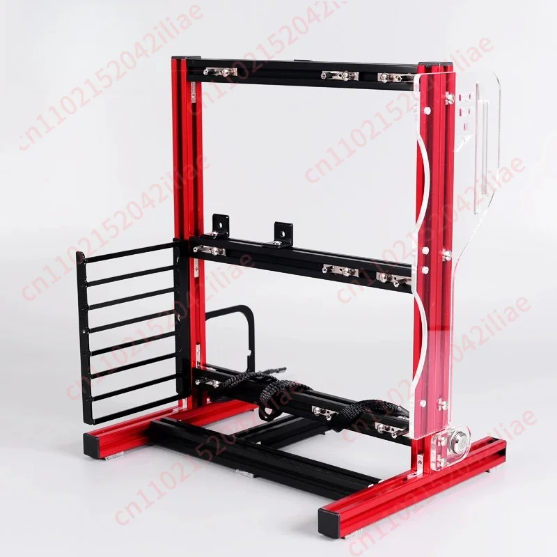 Personalized water-cooled chassis All-aluminum computer mainframe case Open chassis