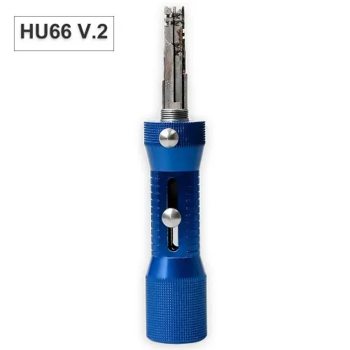 متوفر 2 في 1 HU66 V.2 أداة قفال احترافية لأداة فتح سريعة لالتقاط قفل فك التشفير HU66