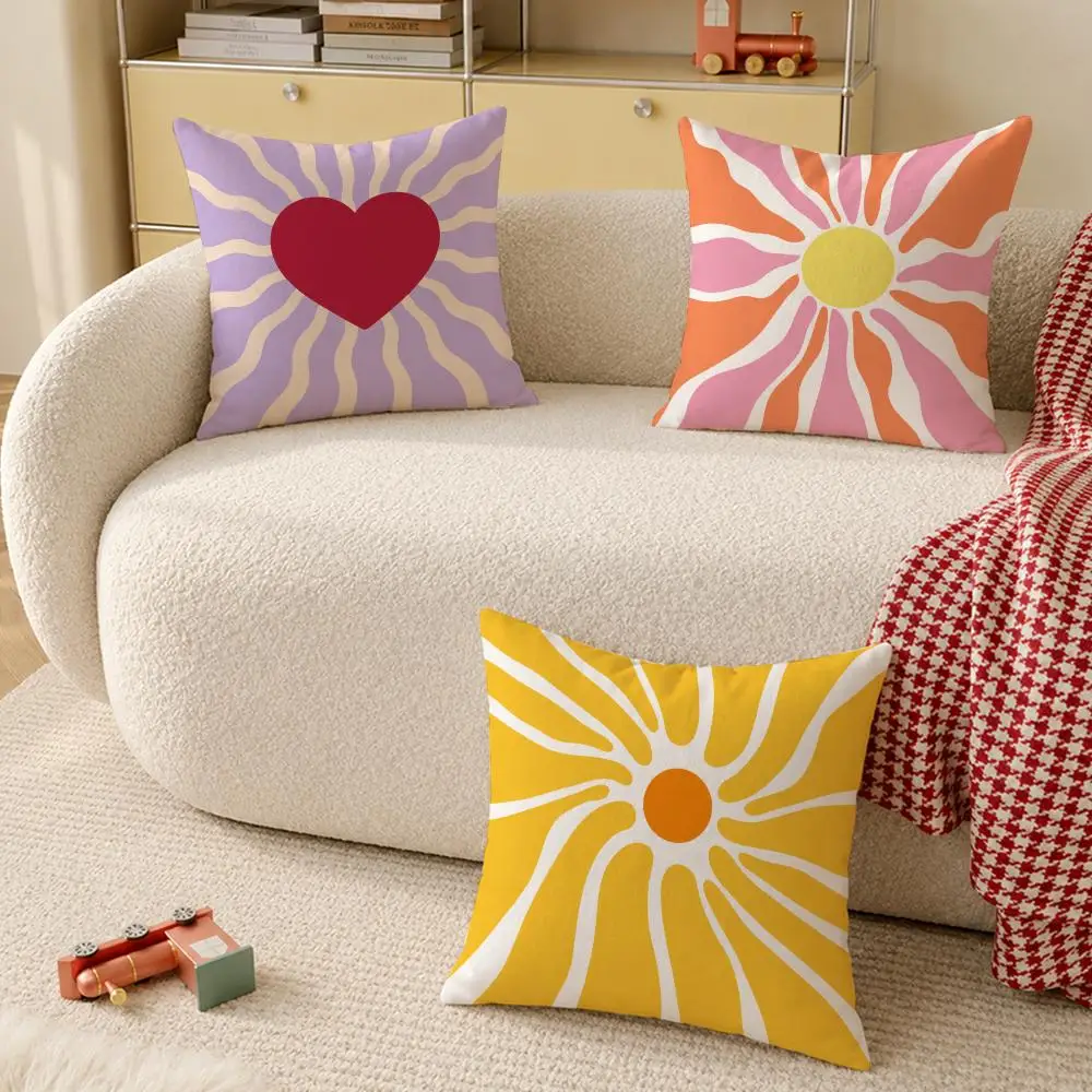 cojin geometrica abstracta artistica Cushion Cover Pillow Cover Decorative Throw Couch Home Decor for Living Room Sofa