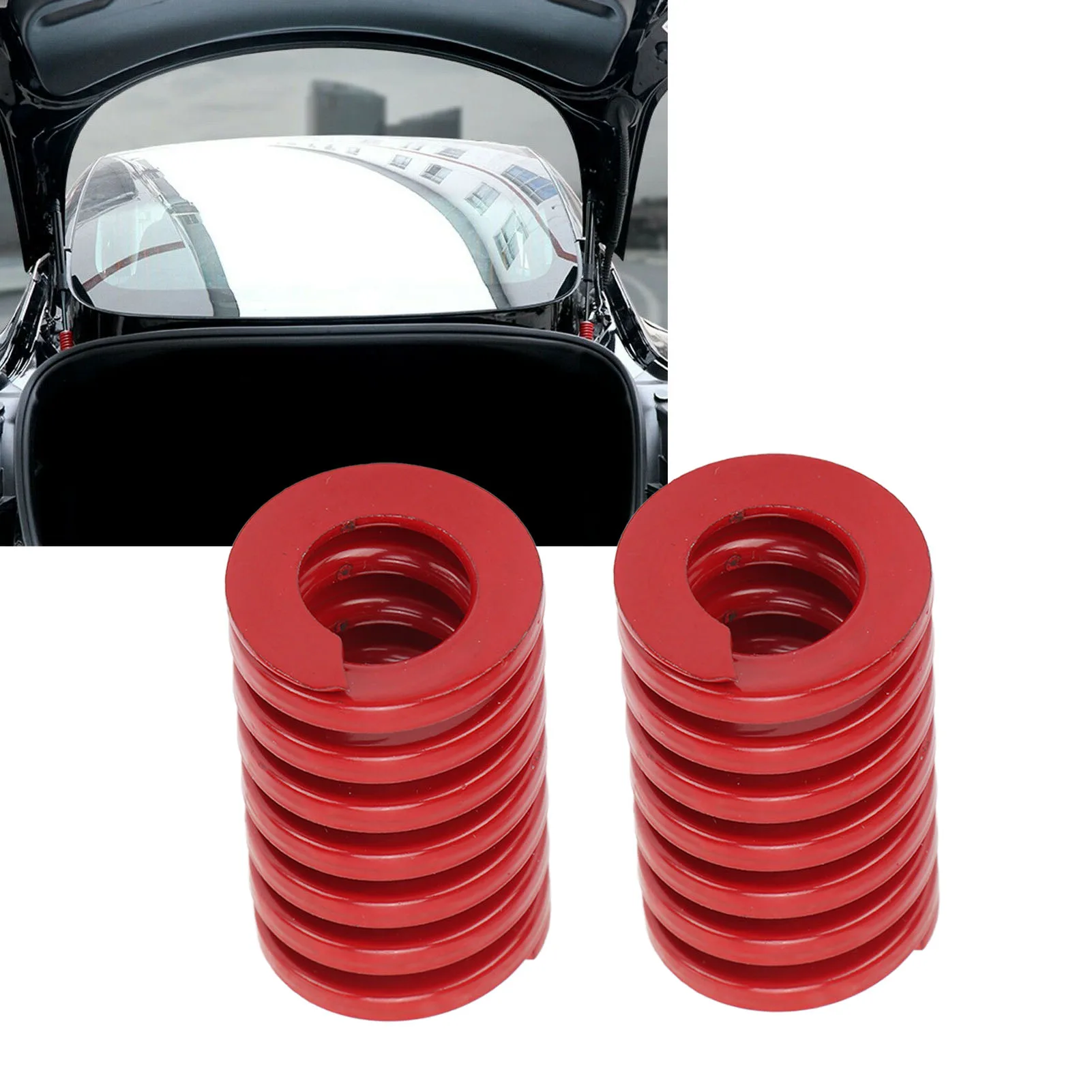 Trunk Tailgate Strut Support Spring 25mm OD Spiral Stamping Compression Spring Trunk Tailgate Strut Support Spring
