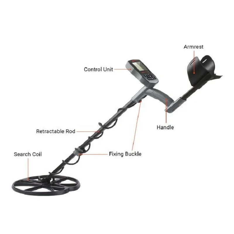 Gold Hunter T90 Professional Underground Metal Detector Long Range Gold Treasure Hunter Gold Detector