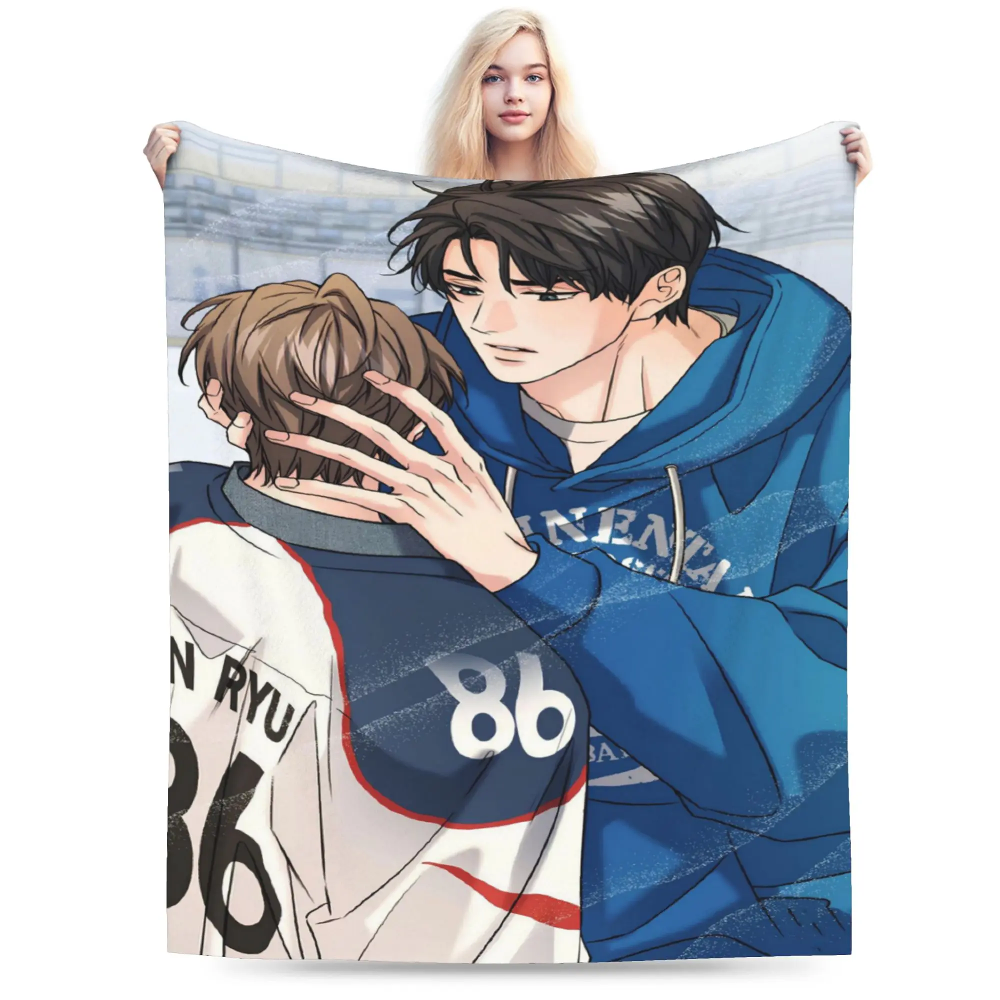 Melting Point BL Gift Blanket For Men Women Super Soft Cozy  Throw Blankets for Bed 50x60 Inches Multi-size