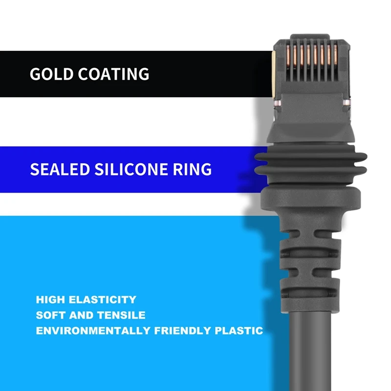 For Starlink Gen 3 Cable, Replacement For Standard V3 Cable ,Ethernet Cable Waterproof