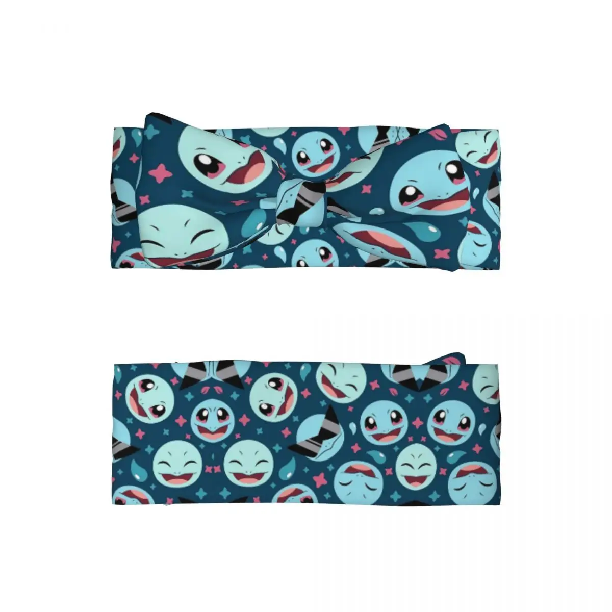 

Повязка на голову с бантом Pokemon Blastoise, эластичный модный тюрбан для новорожденных, популярный головной убор