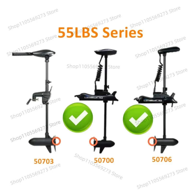 Electric Trolling Motor Propeller Compatible with Haswing 55LBS 50703 50700 50736 24000225