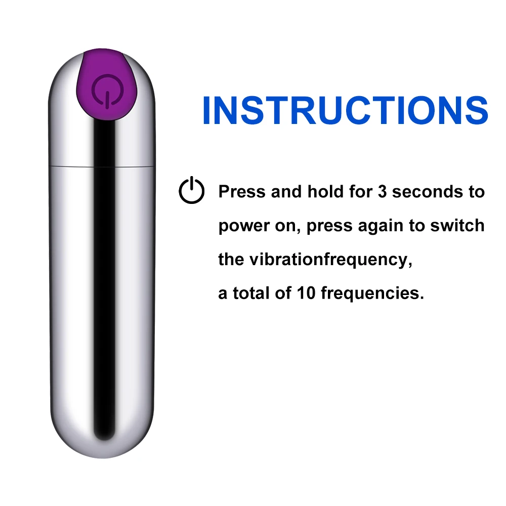 شحن USB 10 سرعات رصاصة صغيرة دسار الهزاز المهبل الشرج مدلك للإناث الكبار الجنس لعب للنساء البظر محفز #4