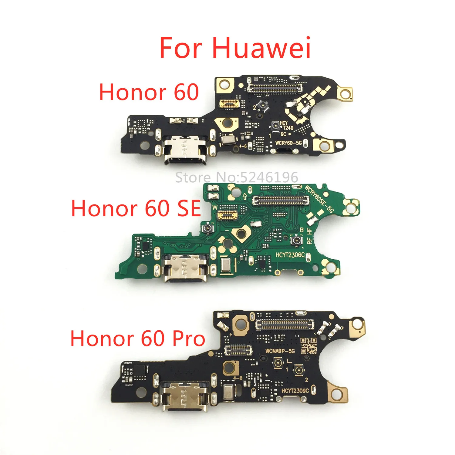 1pcs USB Charging Port Charger For Huawei Honor 60 Huawei Honor 60 SE For Huawei Honor 60 Pro Base Connector Replace Part