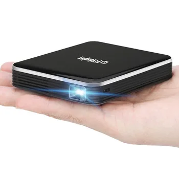 Popular Trending Multimedia Linux System P6 Mini Projector Full Hd Adjust Len Play Phone Mirroring Por   Projector P6