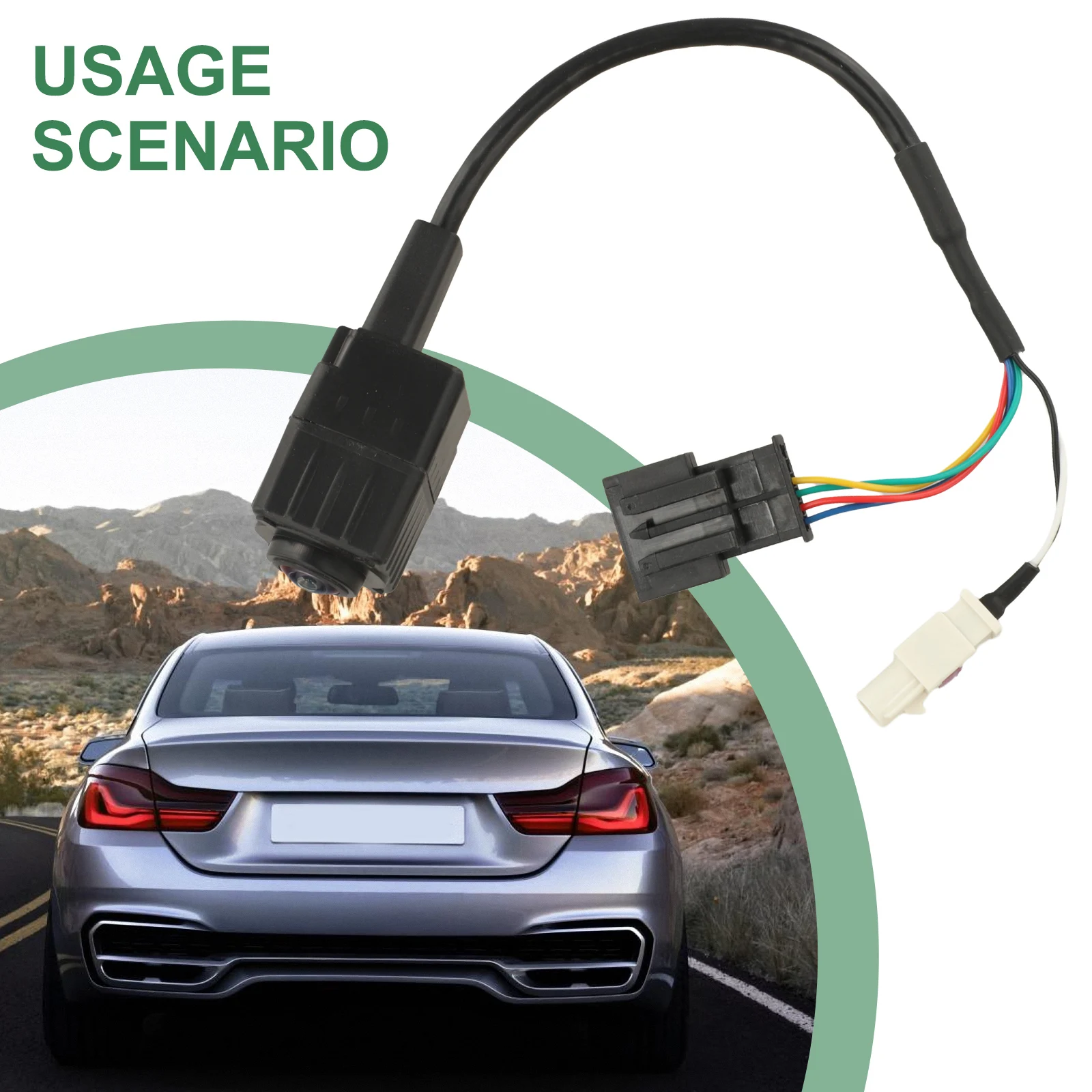 Parking Assist Camera Rear View Parking Camera 12V Camera Easy Installation Non-deformable Structure For Mercedes-Benz GL-Class