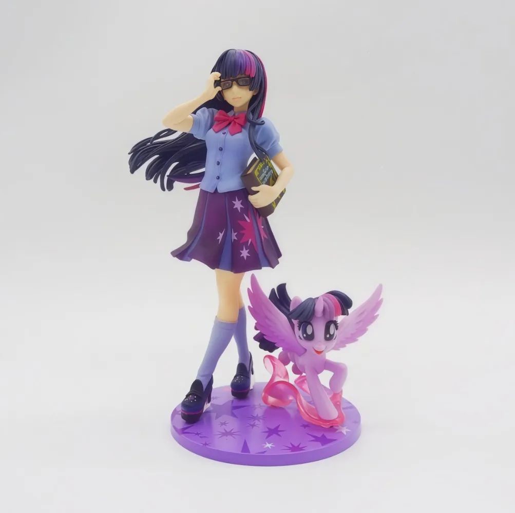 20-22cm Anime My Little Pony Figur Twilight Sparkle/Rainbow Dash/Apple Jack/Hatsune Miku Actionfiguren PVC Sammlerstück Geschenk – Detail 10