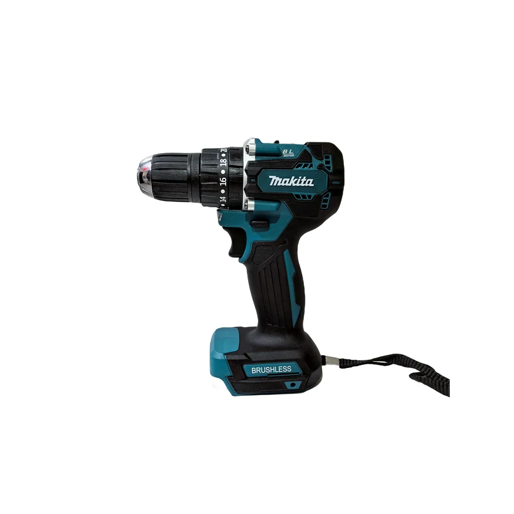 Makita DHP487 10 Cordless percussion drill 18V LXT Brushless domestic impact electric screwdriver Variable speed tool Hand drill