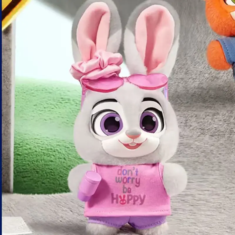 POP MART Disney Zootopia Ace Duo Series Plush Pendant Blind Box Original Toys Guess Bag Mystery Box Doll Anime Figure Ornament