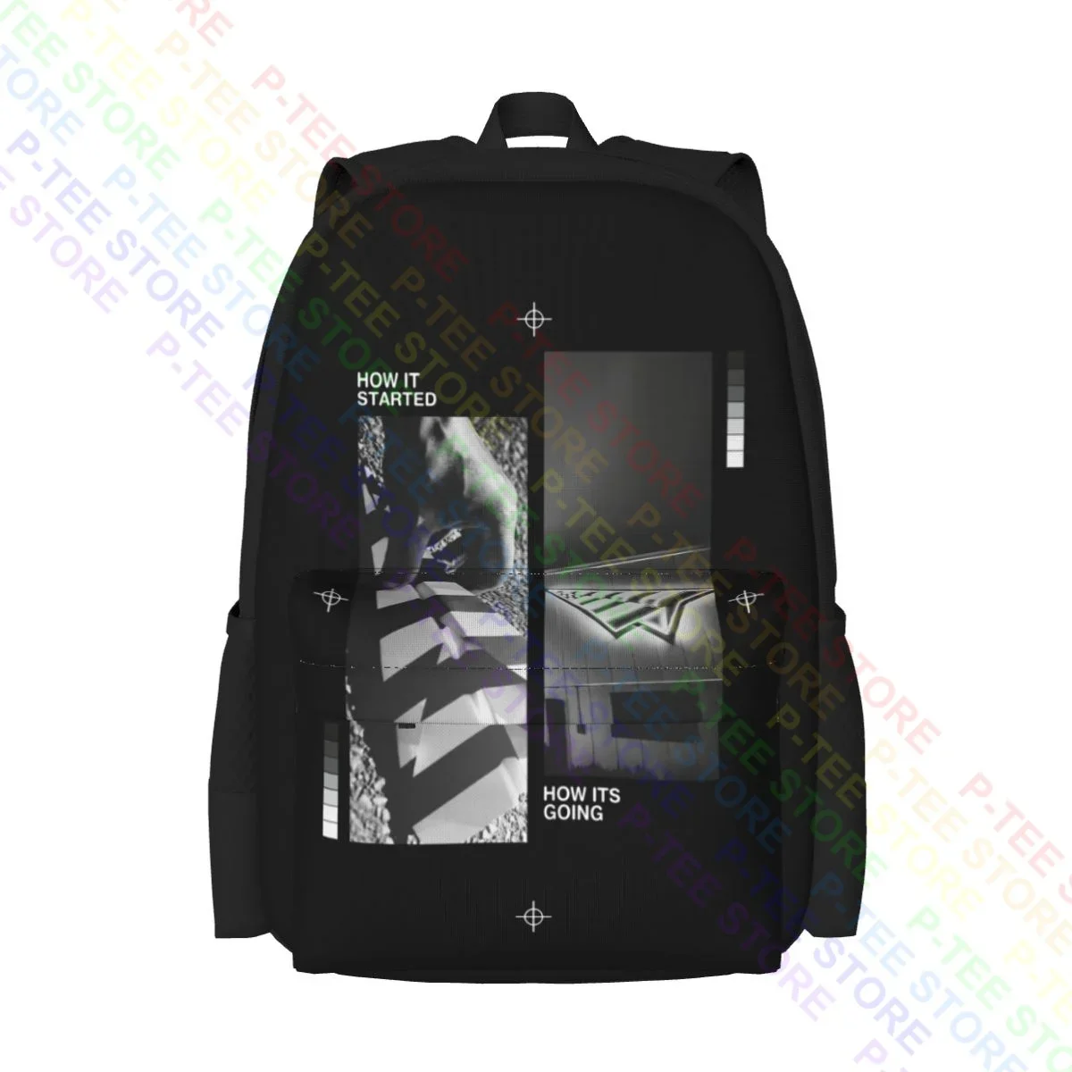 Paper Planes Roc Nation Stay On Course Large Capacity Backpack Gym Art Print Eco Friendly Clothes Backpacks