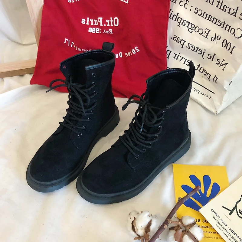 

Мотоциклетные ботинки Sli Briti Sle, женские ботинки на плоской подошве, весна-осень, Новое поступление, универсальные, крутые, милые