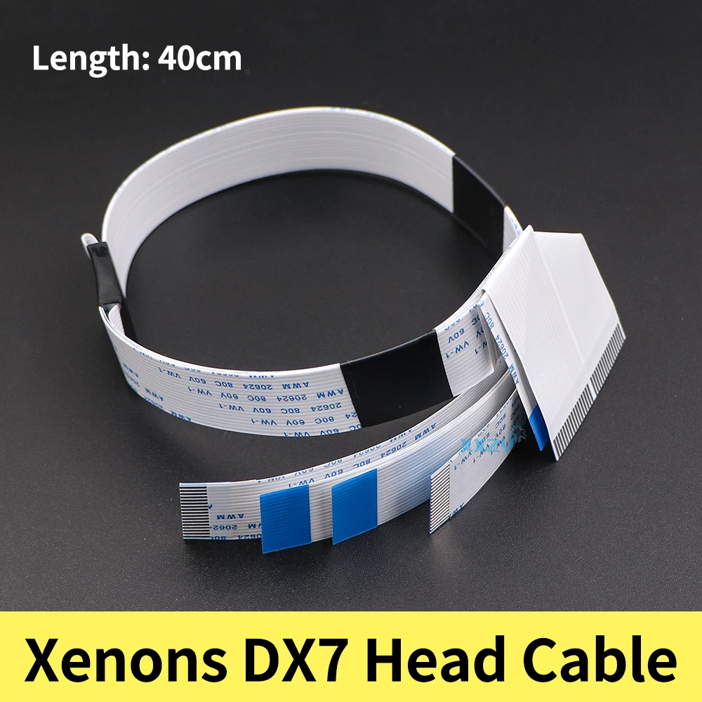 Eco-solvent Printer Xenons DX7 Printhead Cable 35Pins 40cm Flat Cable for EPSON DX7 Print Head FFC Data Cable