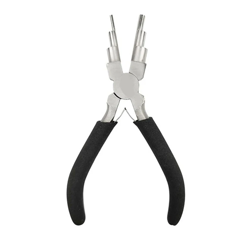 AOAO Kit Jig manik-manik kawat generasi kedua dengan Tang Bending OK kawat 6 dalam 1 dan pin logam, alat pembuat desain perhiasan
